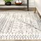 Nuloom Transitional Moroccan Frances Area Rug 4ft x 6ft LPCT09B-406 - alternate 5